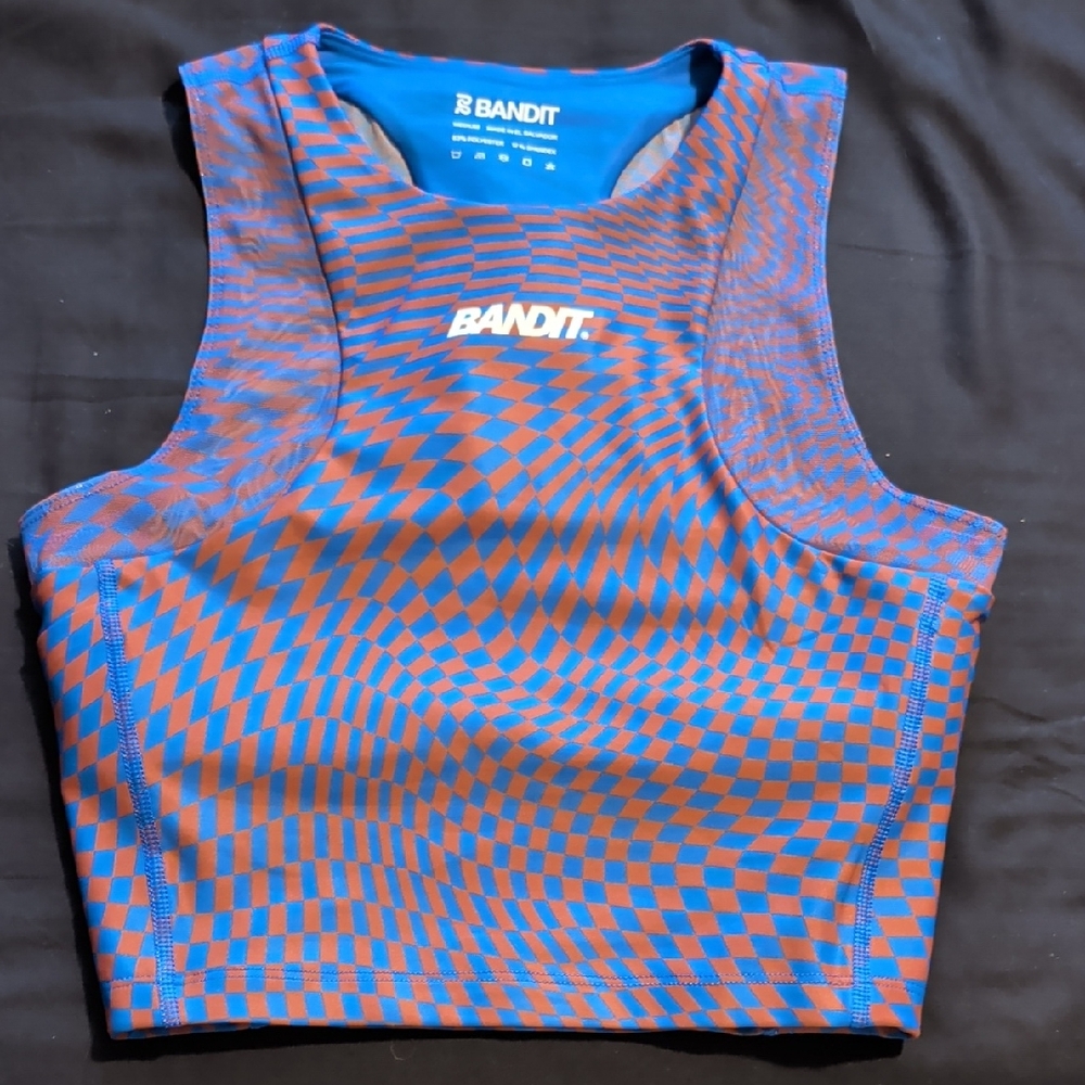 Bandit Running Stamina Crop Top Medium